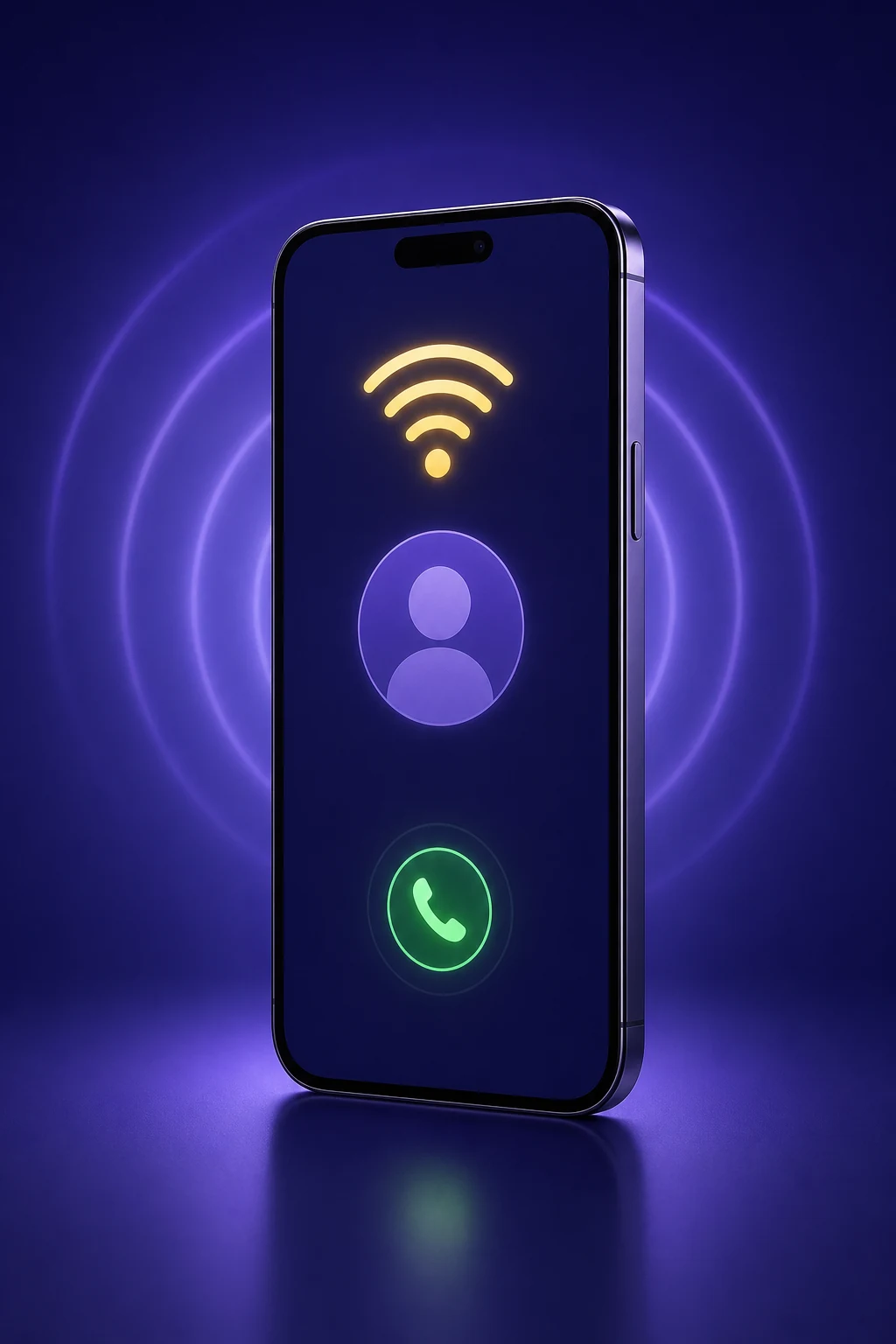 Смартфон с активным звонком через Wi‑Fi
